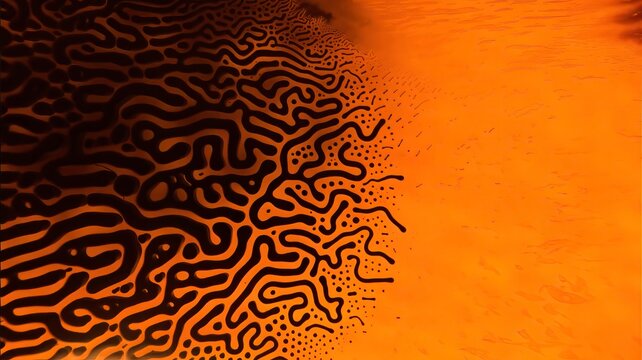 Organic pattern (ferrofluid)