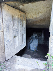 The roman graves of Umm Qais (Gadara) on Jordan