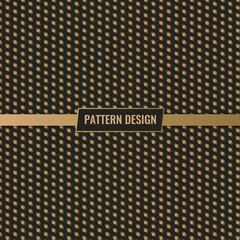 Luxury seamless geometric pattern set. Black and golden abstract background. Decorative wallpaper