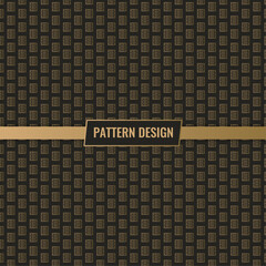 Vector seamless geometric golden pattern background. Abstract endless repeating texture for duvet cover, cloth, phone case, mask, wallpaper and carpet