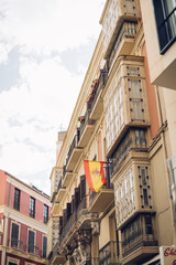 Fototapeta premium Stadtansicht von Malaga, Andalusien, Spanien