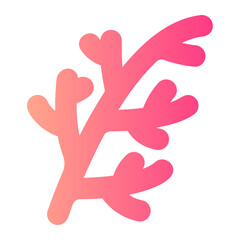 Obraz premium dill gradient icon