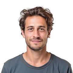 Obraz premium Portrait of a Smiling Young Man for Lifestyle or Fashion Marketing