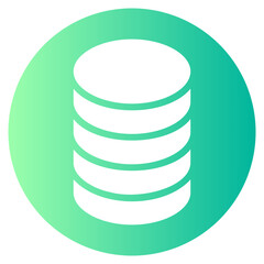 Obraz premium sugar gradient icon