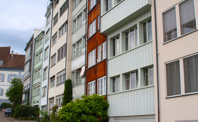 Multi-storey apartment buildings, Basel, Switzerland - 731891013