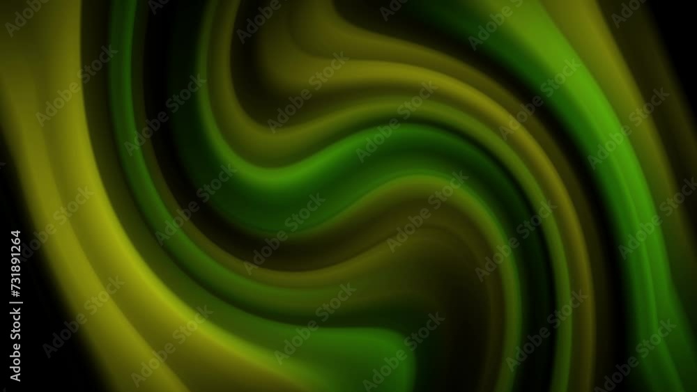 Poster stylish minimalistic modern light rotating background, abstract gradient smooth liquid wavy line mot