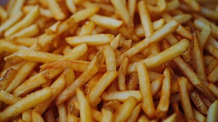 french fries close up background Pattern 