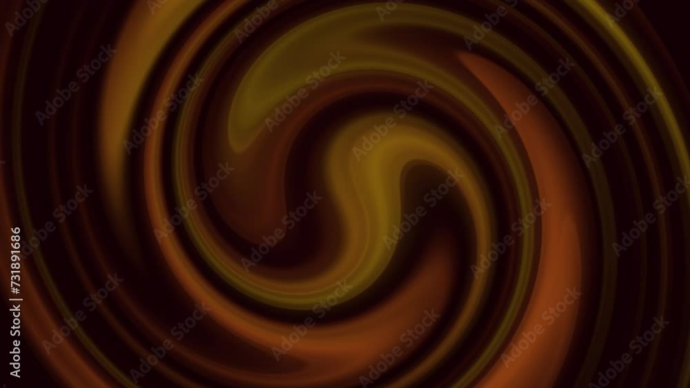 Poster abstract consisting of bright black brown gradients with lines and a circle of light, stylish smooth