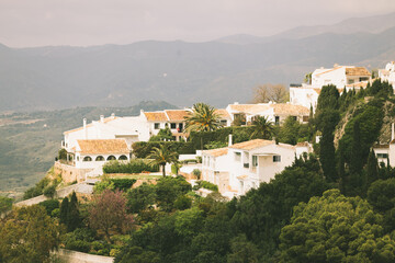 Fototapeta na wymiar Stadtansicht von Mijas, Provinz Málaga, Andalusien, Spanien