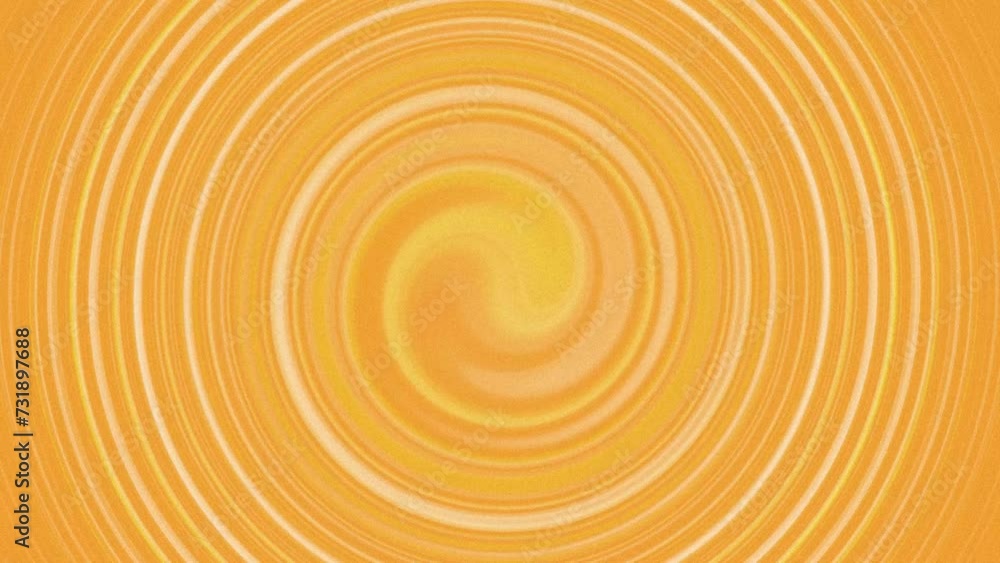 Poster vibrant golden swirl motion background with hypnotic circular waves and dynamic abstract energy flow