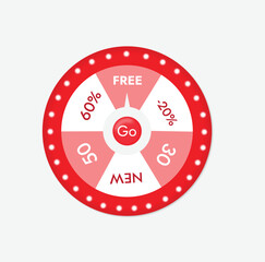 fortune spinning wheel template