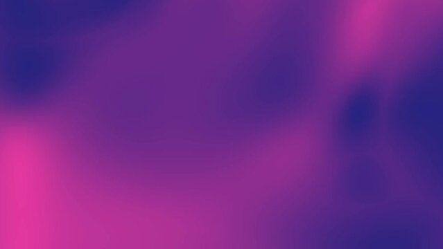 Moving abstract blurred background. Background animation, producing smooth color transitions. blue, purple, pink, dark motion gradient background