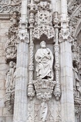 Obraz premium Saint Peter in Lisbon Jeronimos Monastery