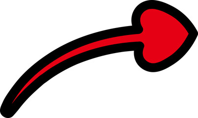 love, heart arrow doodle © raisadsign