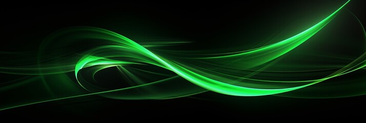 Abstract organic green lines wallpaper background illustration for design and decoration