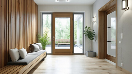 Cozy living room home interior design. Modern light house or apartment room with comfortable sofa, luxury stylish trendy couch and livingroom decor background. Living room furniture store concept .