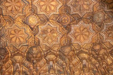Interior of Palatine chapel at Palermo