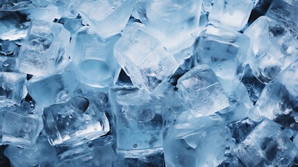 Obraz premium Frozen ice texture background for winter design projects and cold environment concepts