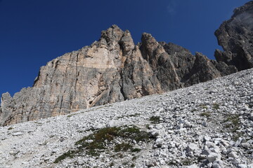 Fototapeta na wymiar Tre Cime di Lavaredo, Drei Zinnen, Dolomiti, Dolomites Alps, Italy