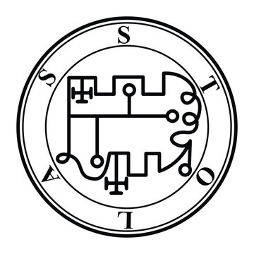 seal of solomon Sigil stolas