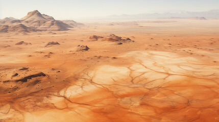 Desert, aerial view