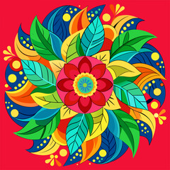 background with flowers