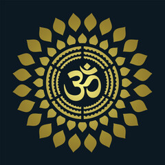 Om Jali design, Om cnc cut jali, corian jali for Temple Mandir door Window etc.