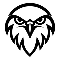 Eagle Flat Icon Isolated On White Background