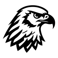 Eagle Flat Icon Isolated On White Background