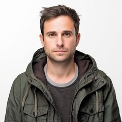 Obraz premium Portrait of a young adult man for fashion or lifestyle usage