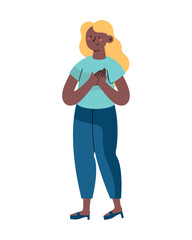 womens day happy woman