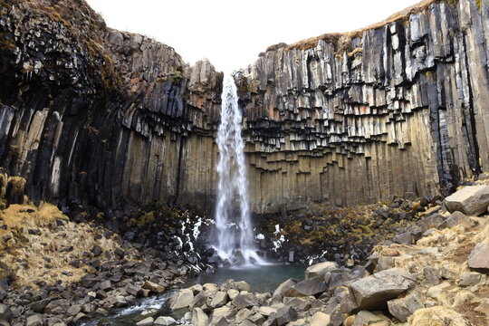 Svartifoss is a waterfall in Iceland located in the Skaftafell National Park.