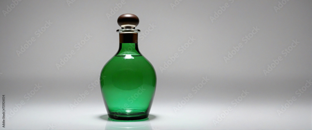 Poster enchanted emerald elixir: a digital creation