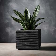 Textured pot for minimalists