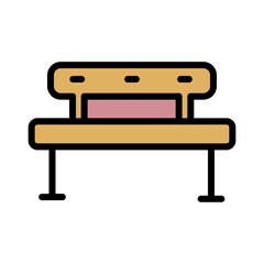 Garden Plant Soil Filled Outline Icon