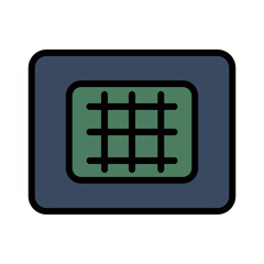 Bandage Dressing Treatment Filled Outline Icon