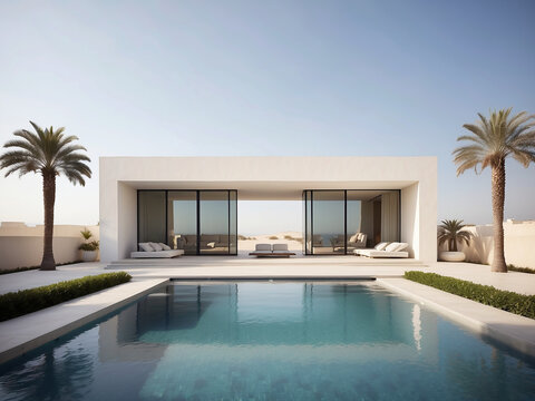 Arab minimalist home design