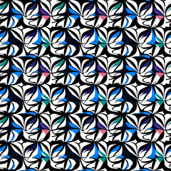 Abstract Colorful Seamless Pattern design, Textile