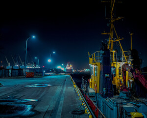 Port nocą © Przemyslaw