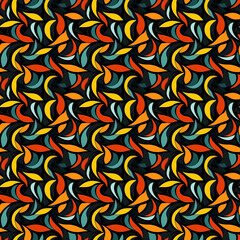 Abstract Colorful Seamless Pattern design, Textile