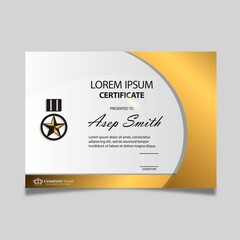 Golden Certificate Design