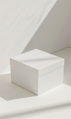 Blank mock up, white box, can be used for display your products or promotional