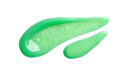 Obraz premium Gel Splitter On Transparent Isolated Background