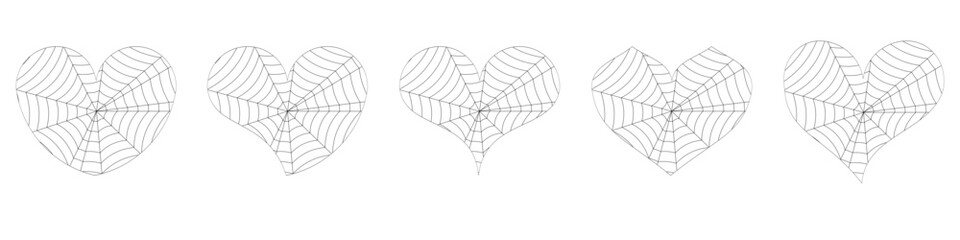web hearts collection