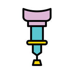 Healthcare Injury Medical Filled Outline Icon