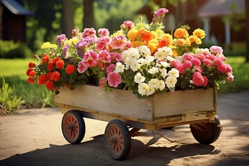 Education Concept: Plant Growing from Old Book