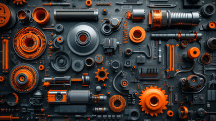 Fototapeta premium engineer's day concept,generative ai