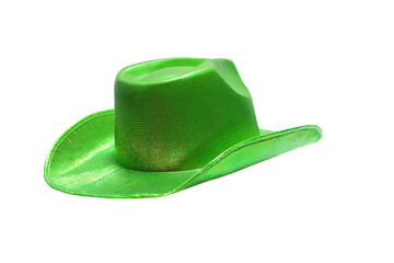colorful cowboy hat on cutout background