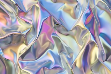 Metallic Holographic Background