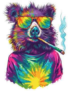 Hippie bear